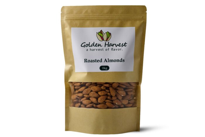 Roasted Almonds 1kg Pack