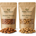 Healthy Snack Bundle with roasted almonds and raw walnuts in the Philippines
