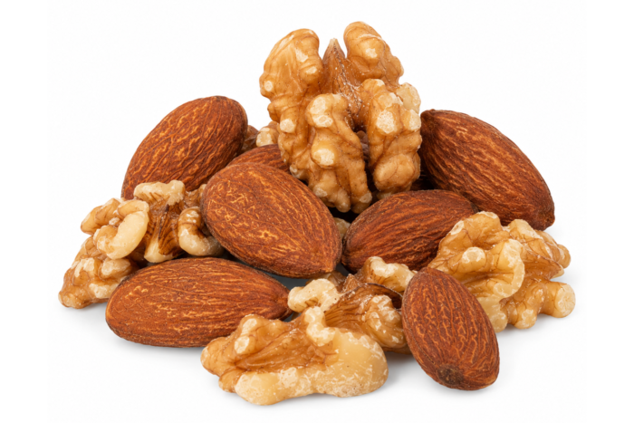 Unsalted almond and walnut bundle for healthy snacking and baking