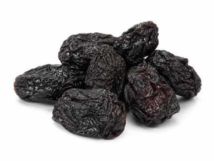 Sweet chewy black raisins for baking salads and desserts